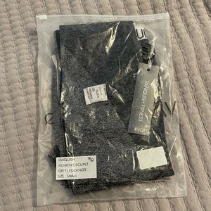 Women's Vanquish Fitness Seamless Grey Leggings